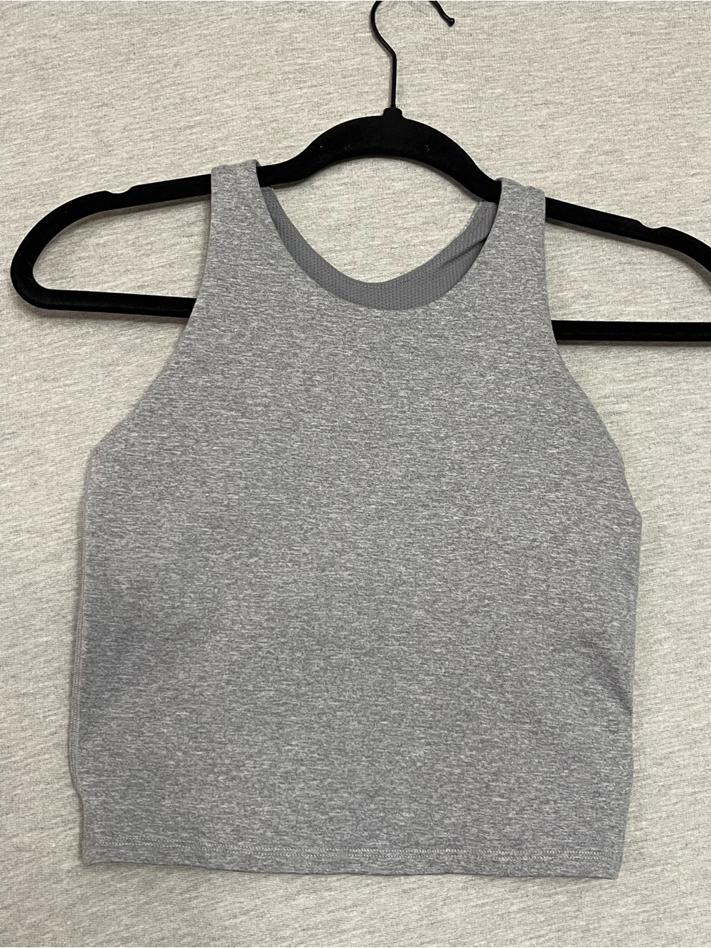 Athleta Girl Heather Gray Sleeveless Tank Top